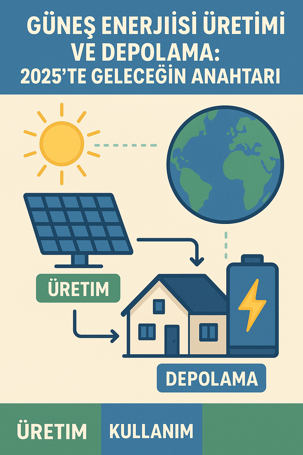 Güneş Enerjisi Üretimi ve Depolama 2025: Geleceğin Anahtarı